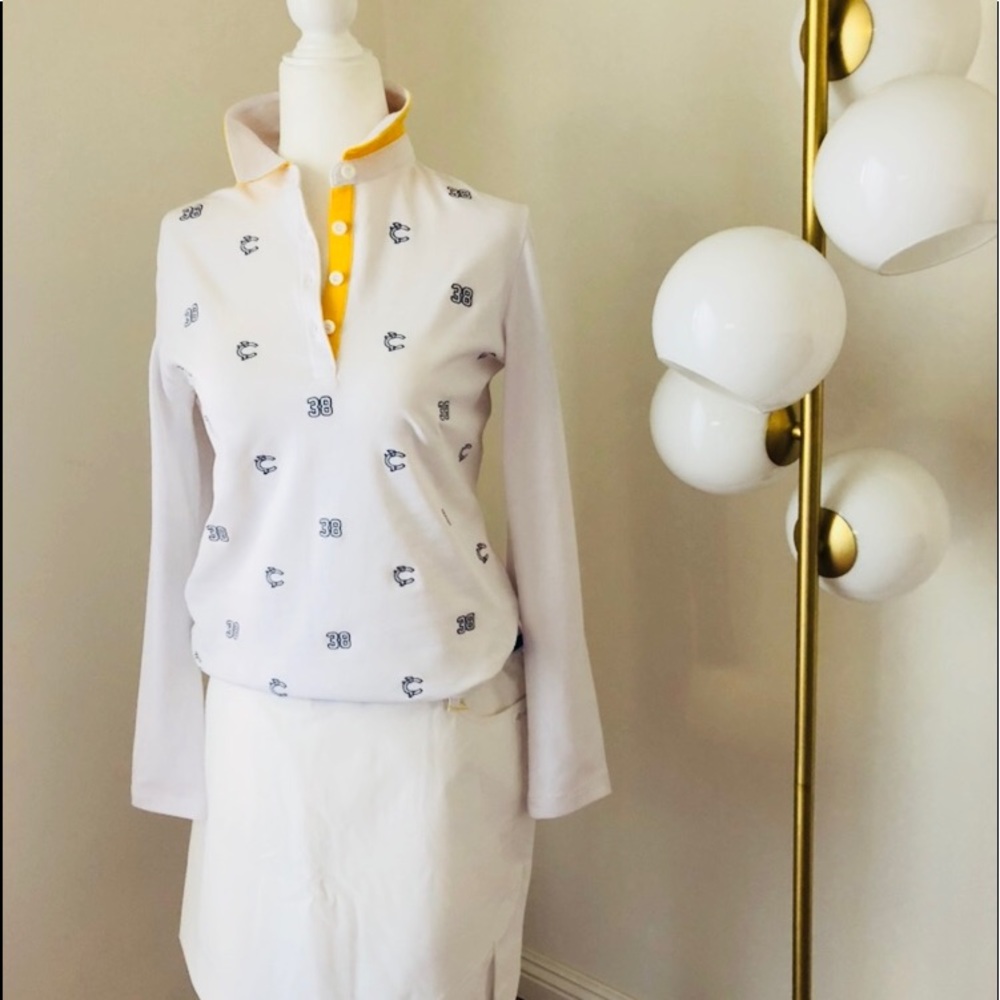 Louis Castel Women Golf Top Long Sleeves ⛳️ (NWT)
